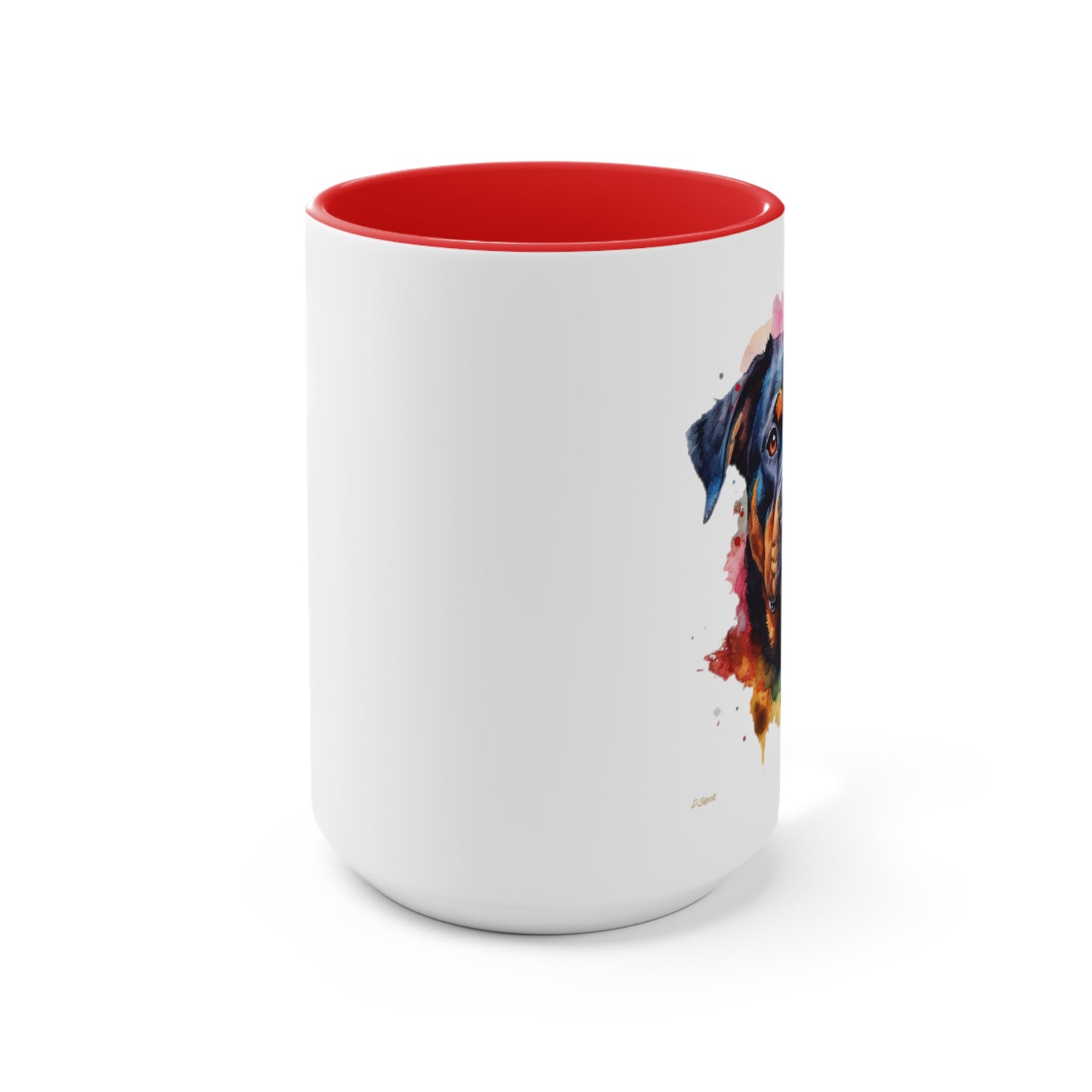 Rottweiler 1 Accent Mugs