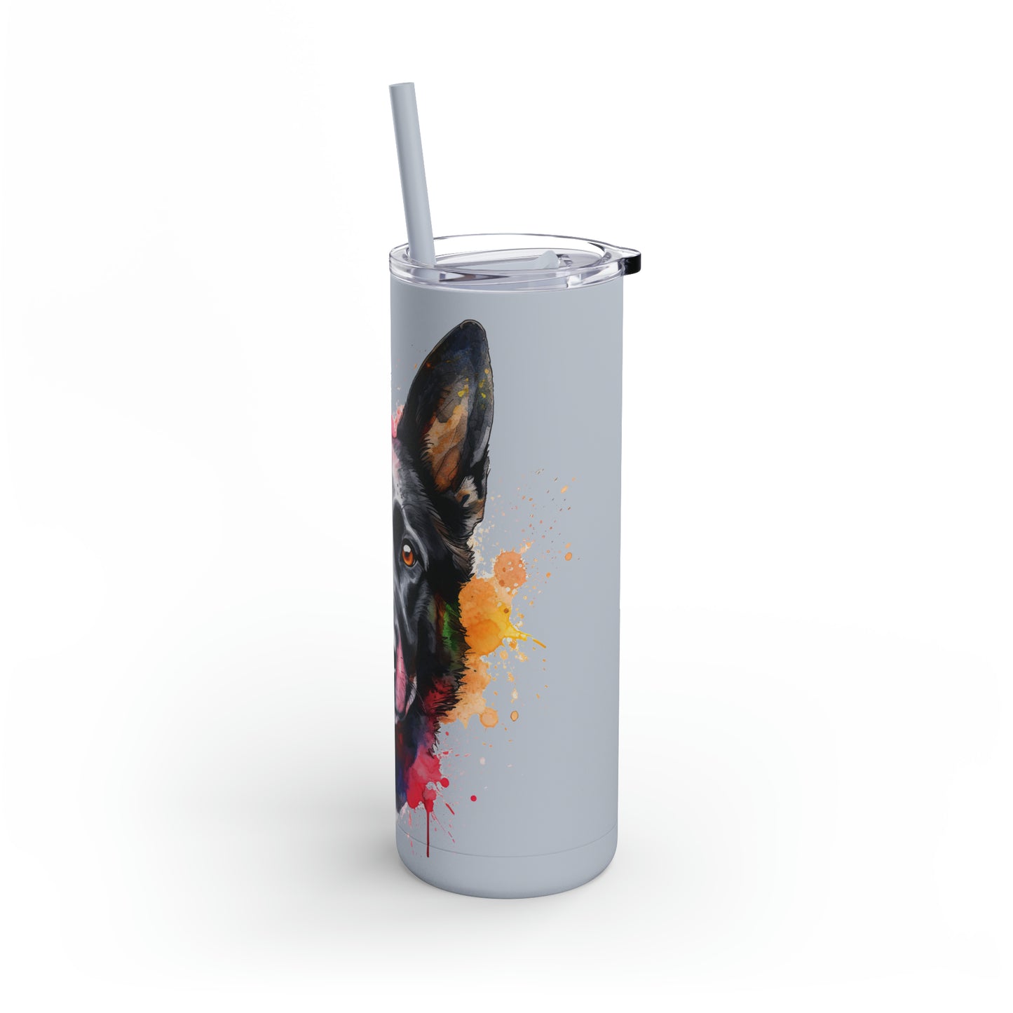German Sheppard 20 Maars Maker Skinny Matte Tumbler, 20oz