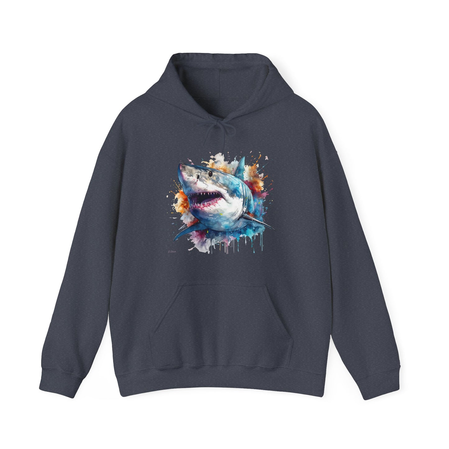 Shark B Unisex Heavy Blend™ Hooded Sweatshirt