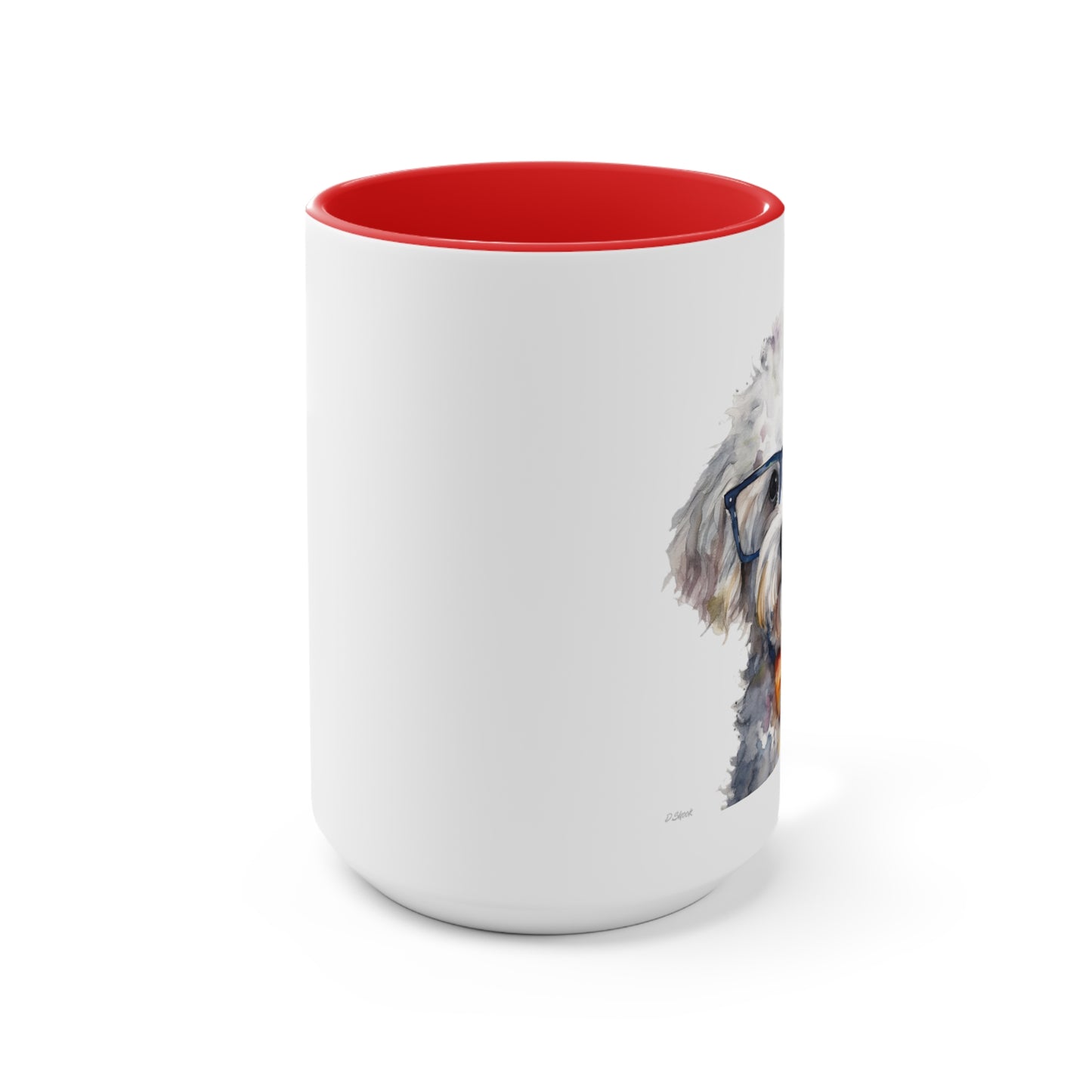 Bichon Frise 4 Accent Mugs