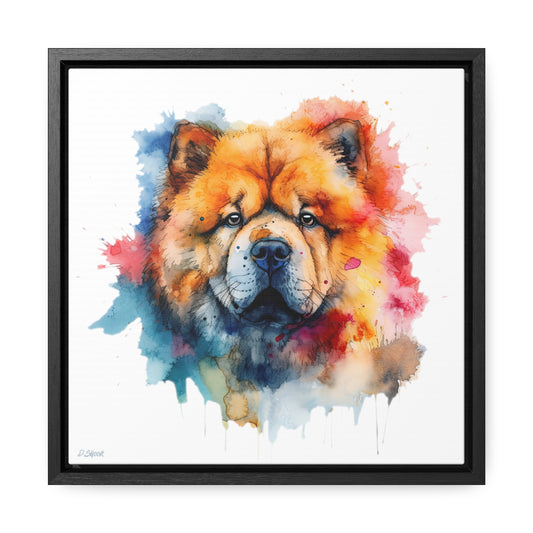 Chow Chow 1 Gallery Canvas Wraps, Square Frame