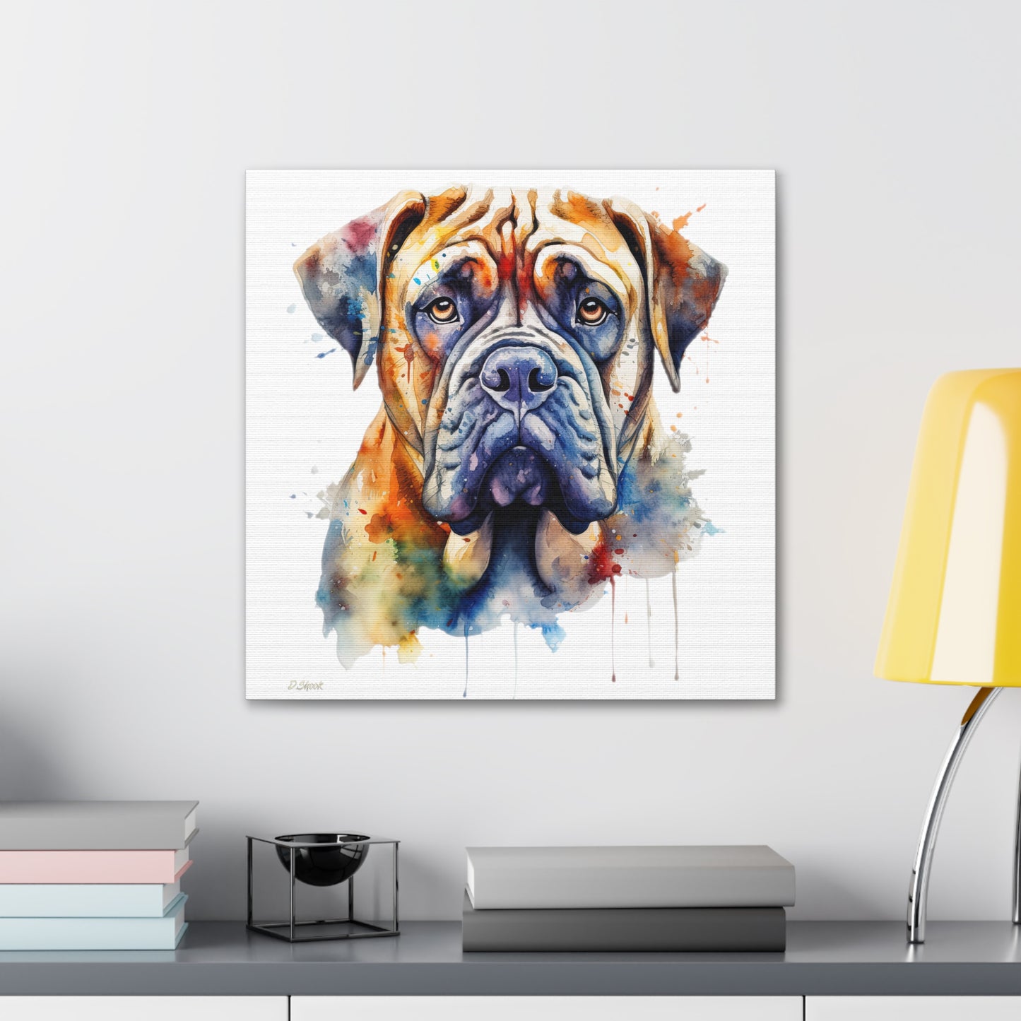 Bullmastiff 3 Canvas Gallery Wraps
