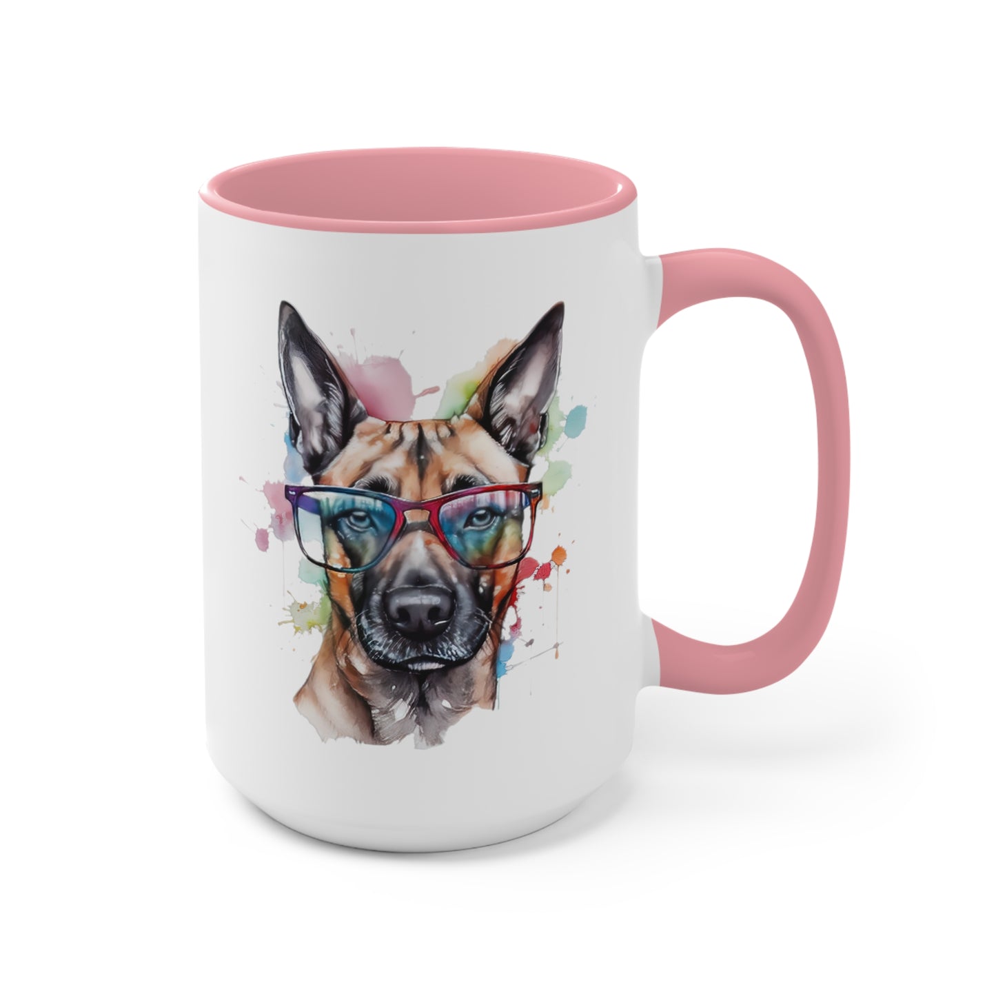 Belgium Malinois 5 Accent Mugs