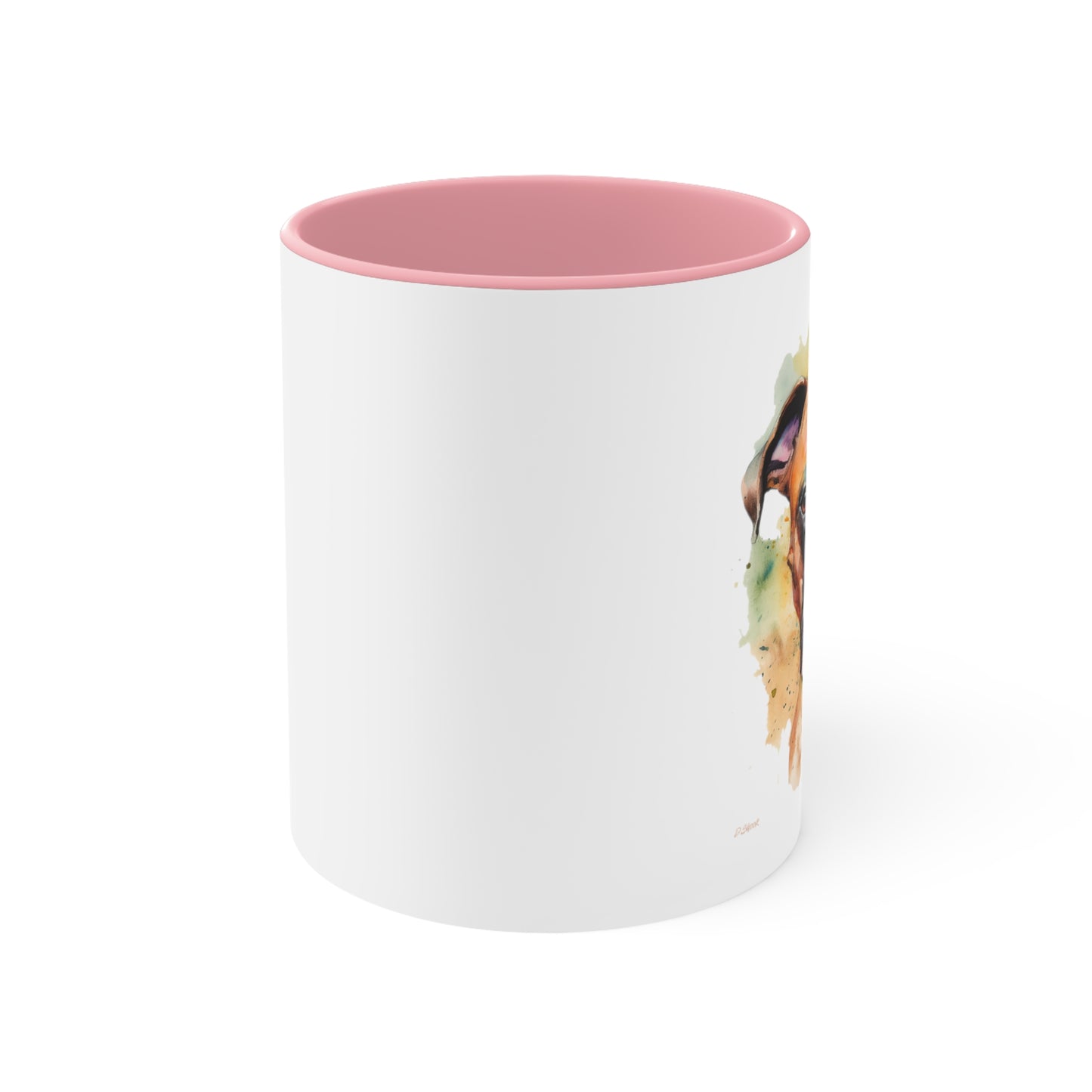 Boxer 2 Accent Mugs