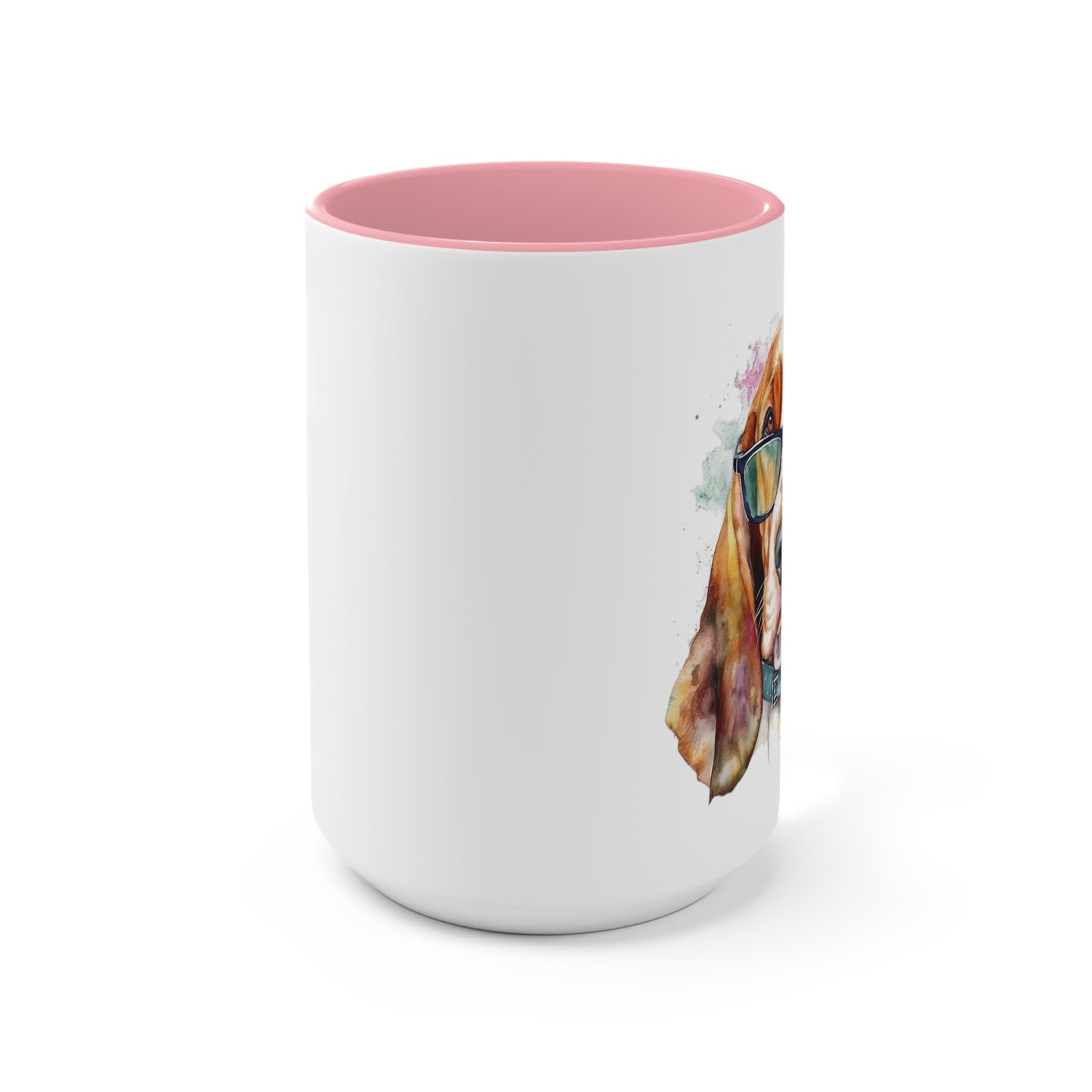 Basset Hound 6 Accent Mugs