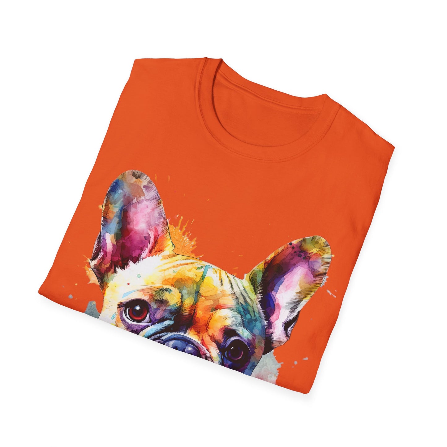 French Bulldog 6 Unisex Softstyle T-Shirt