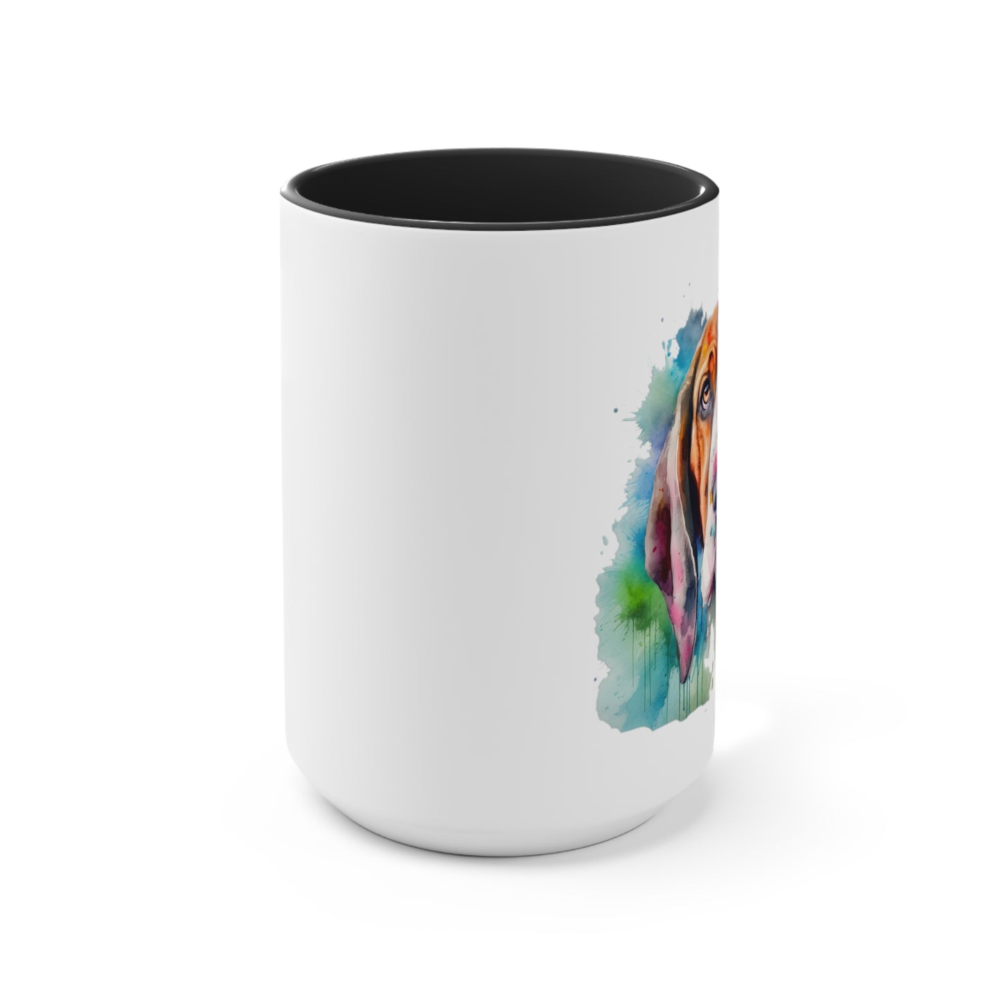 Basset Hound 3 Accent Mugs