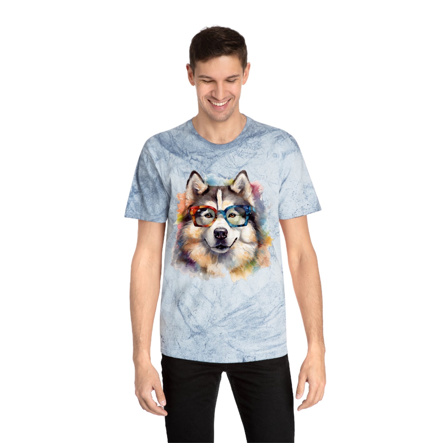 Alaskan Malamute 5 Unisex Color Blast T-Shirt