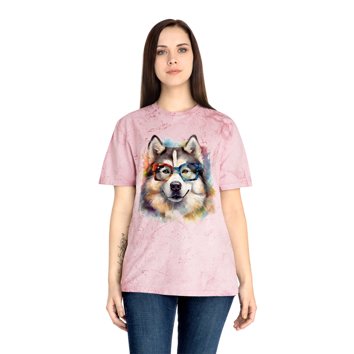 Alaskan Malamute 5 Unisex Color Blast T-Shirt