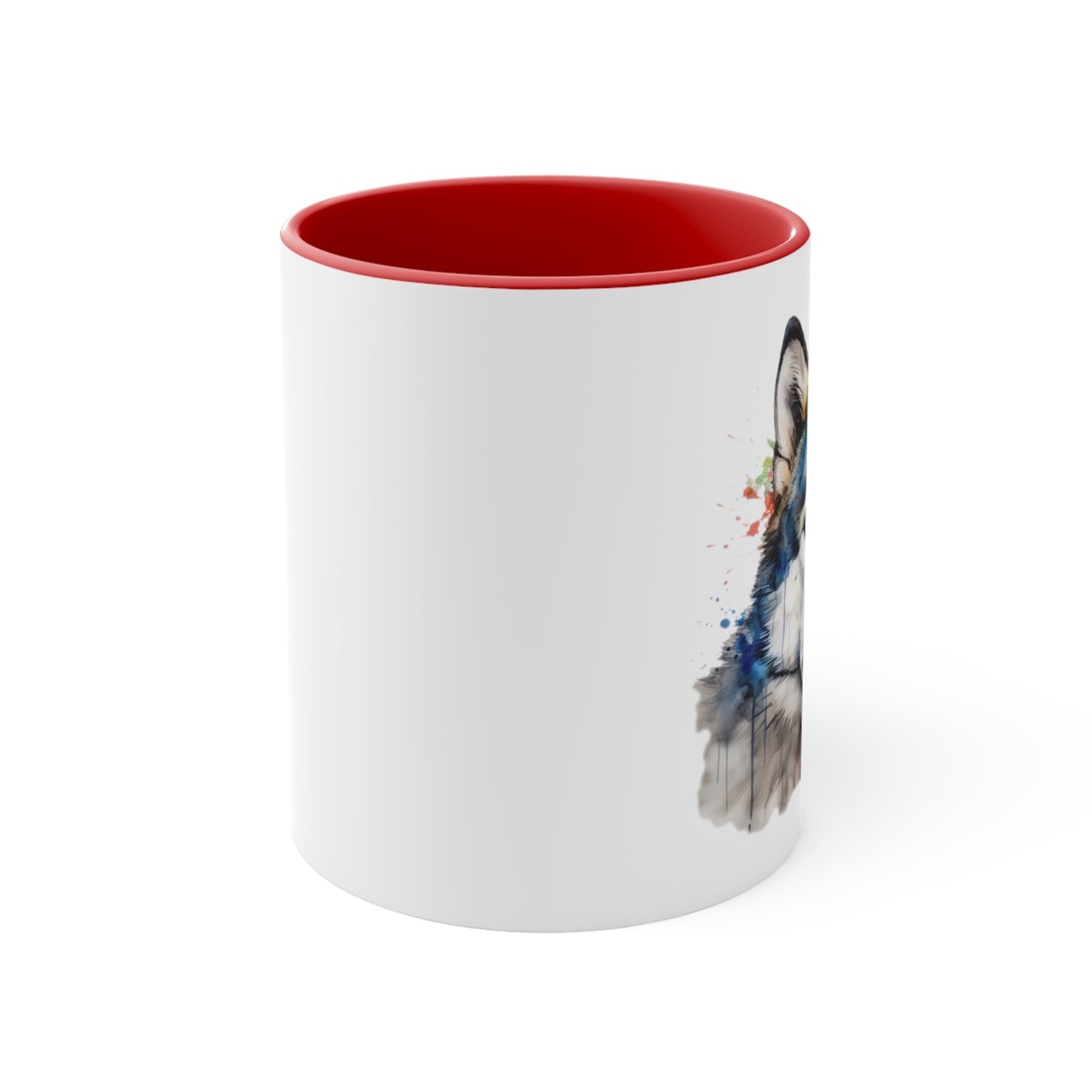 Alaskan Malamute 3 Accent Mugs
