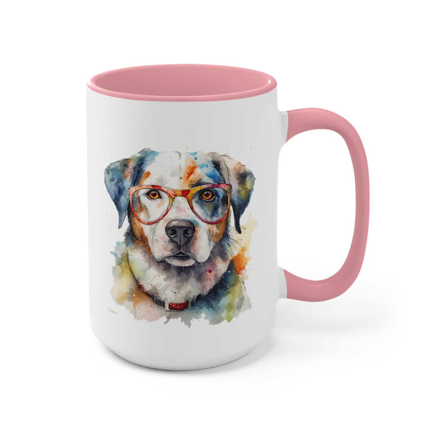 Greater Swiss Mountain Dog 4 Accent Mugs