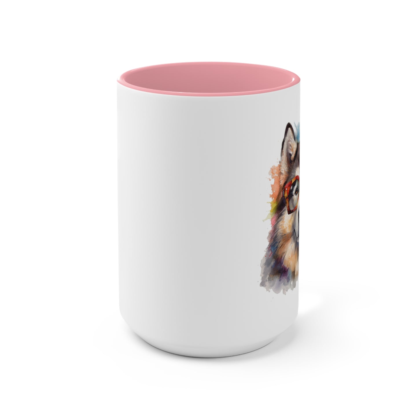 Alaskan Malamute 5 Accent Mugs