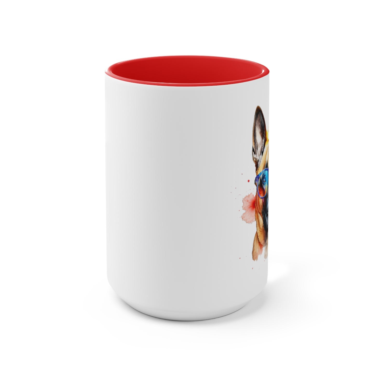 Belgium Malinois 6 Accent Mugs