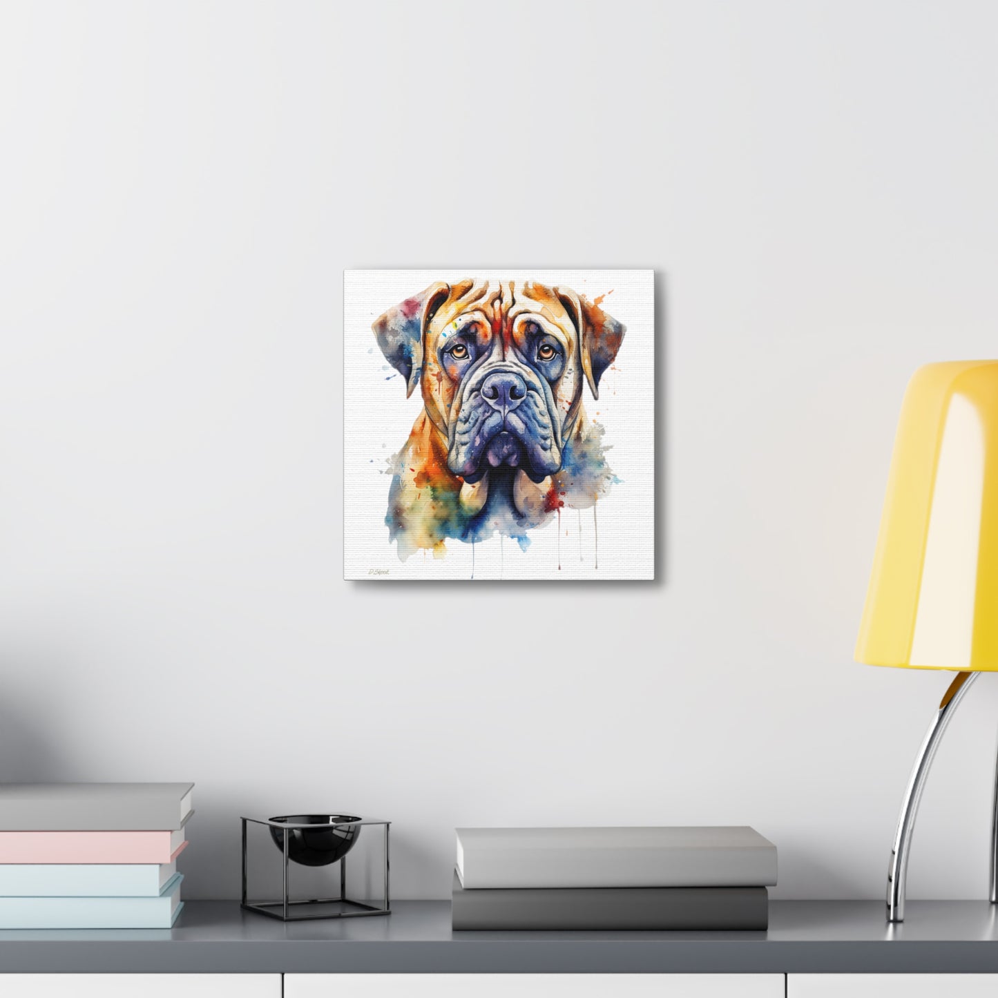 Bullmastiff 3 Canvas Gallery Wraps