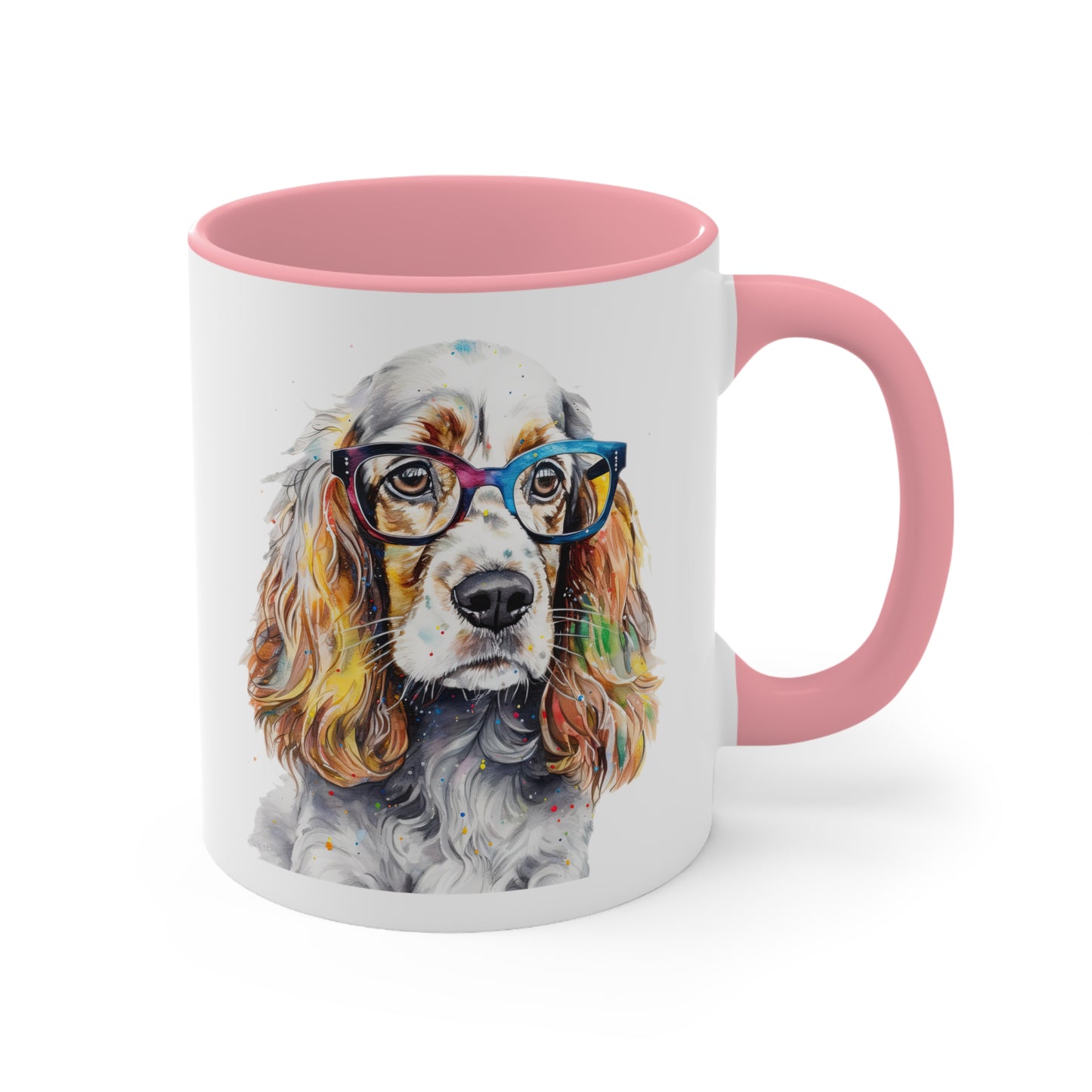 English Cocker Spaniel 6 Accent Mugs