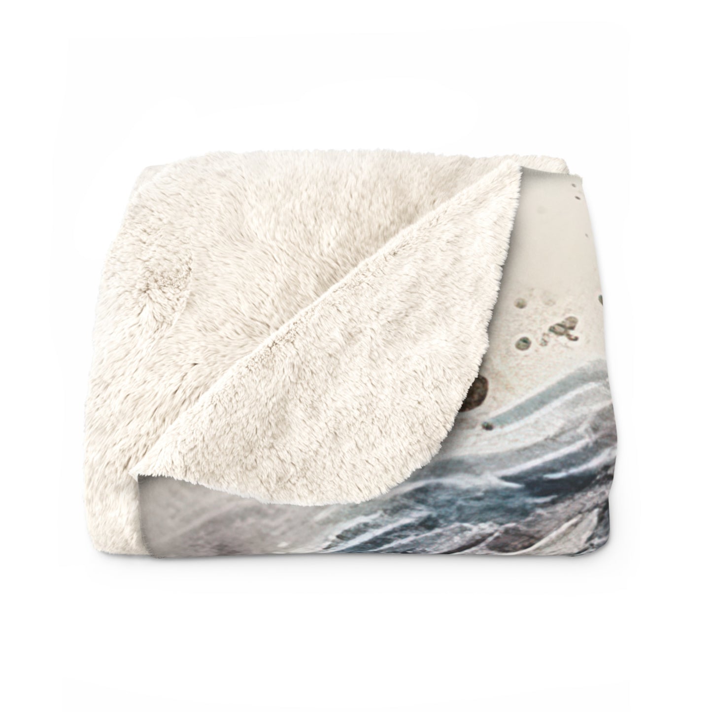 Wild Appaloosa Horses Sherpa Fleece Blanket