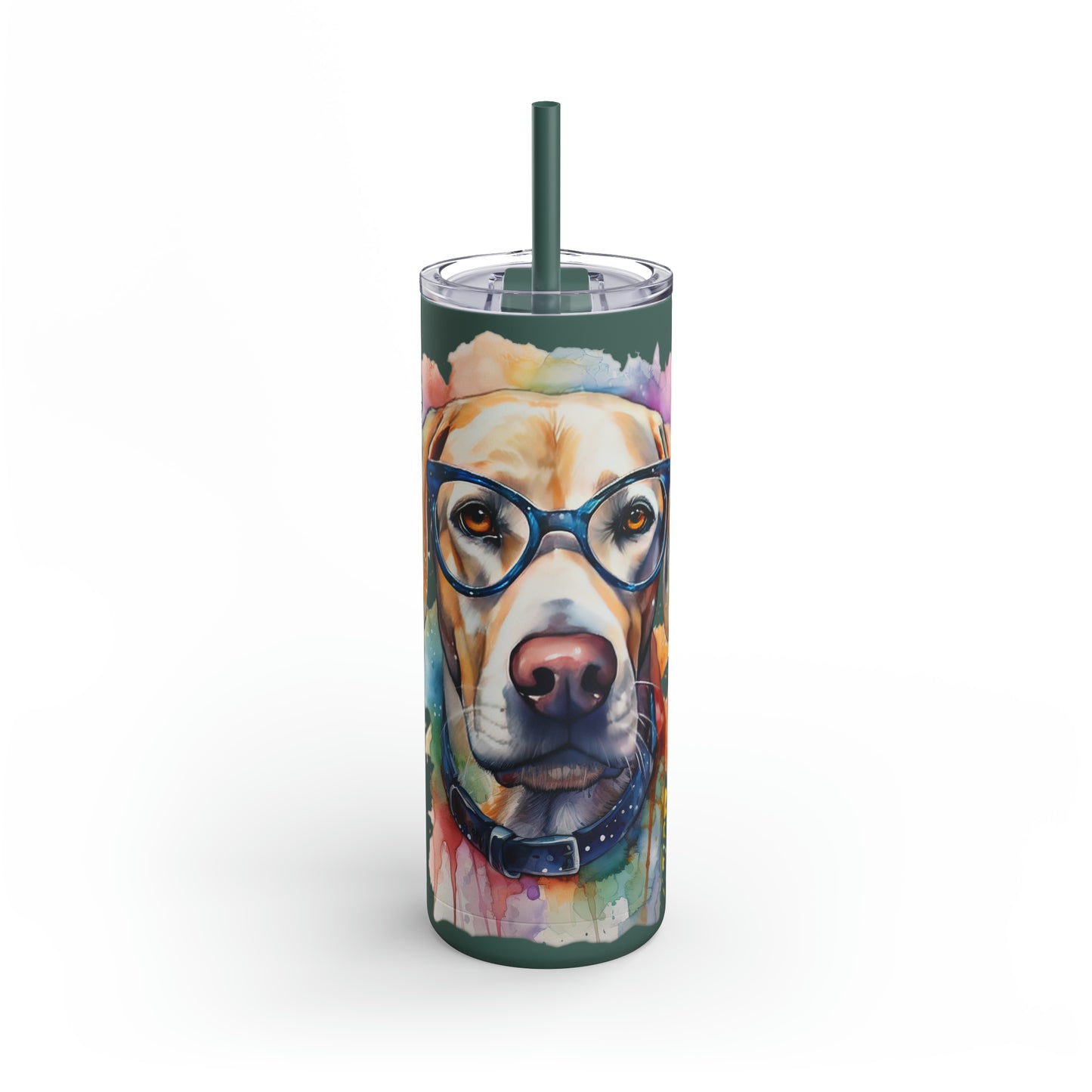 Labrador Retriever 6 Maars Maker Skinny Matte Tumbler, 20oz
