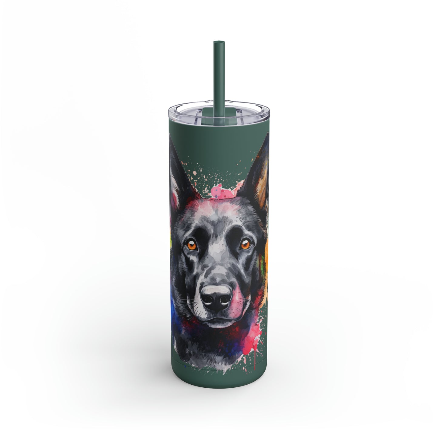 German Sheppard 20 Maars Maker Skinny Matte Tumbler, 20oz