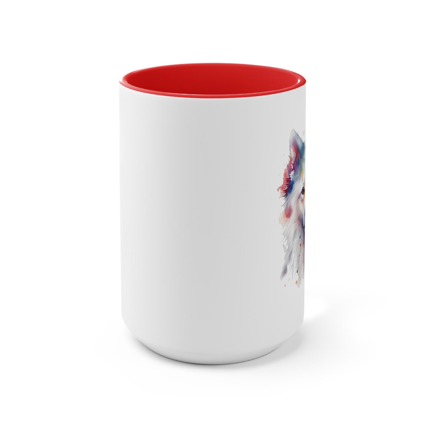 American Eskimo Dog 1 Accent Mugs