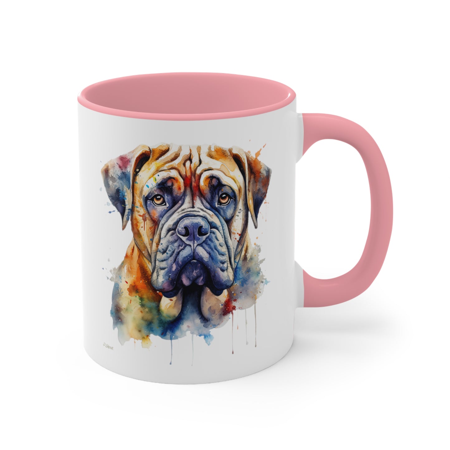 Bullmastiff 3 Accent Mugs