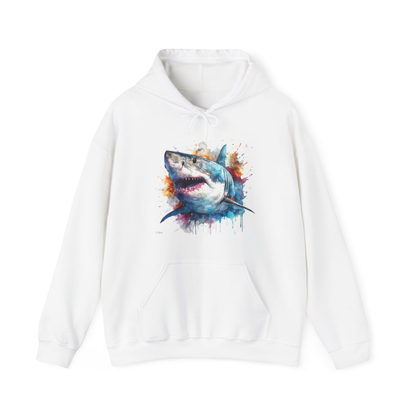 Shark B Unisex Heavy Blend™ Hooded Sweatshirt