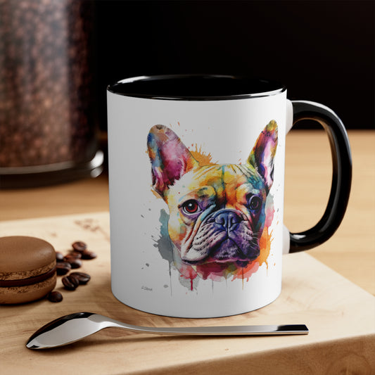 French Bulldog 6 Accent Mugs