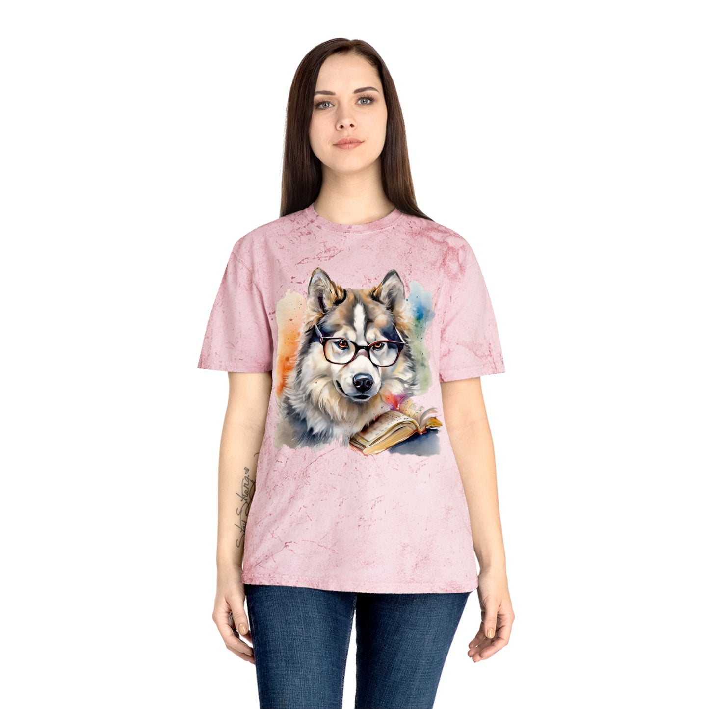 Alaskan Malamute 4 Unisex Color Blast T-Shirt