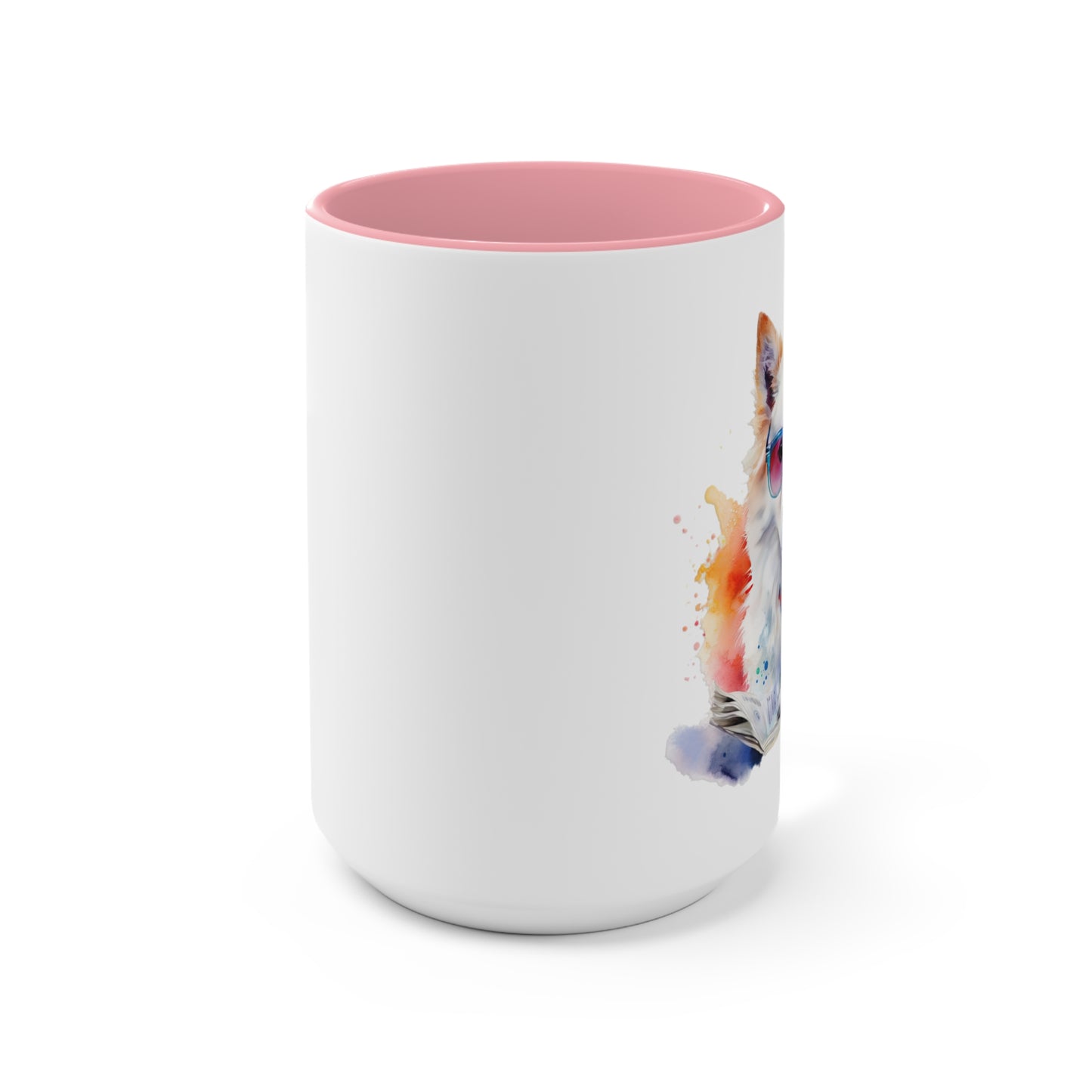 American Eskimo Dog 4 Accent Mugs