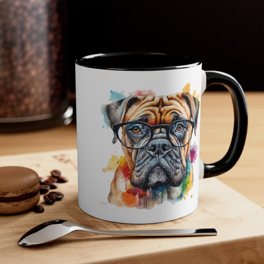 Bullmastiff 6 Accent Mugs