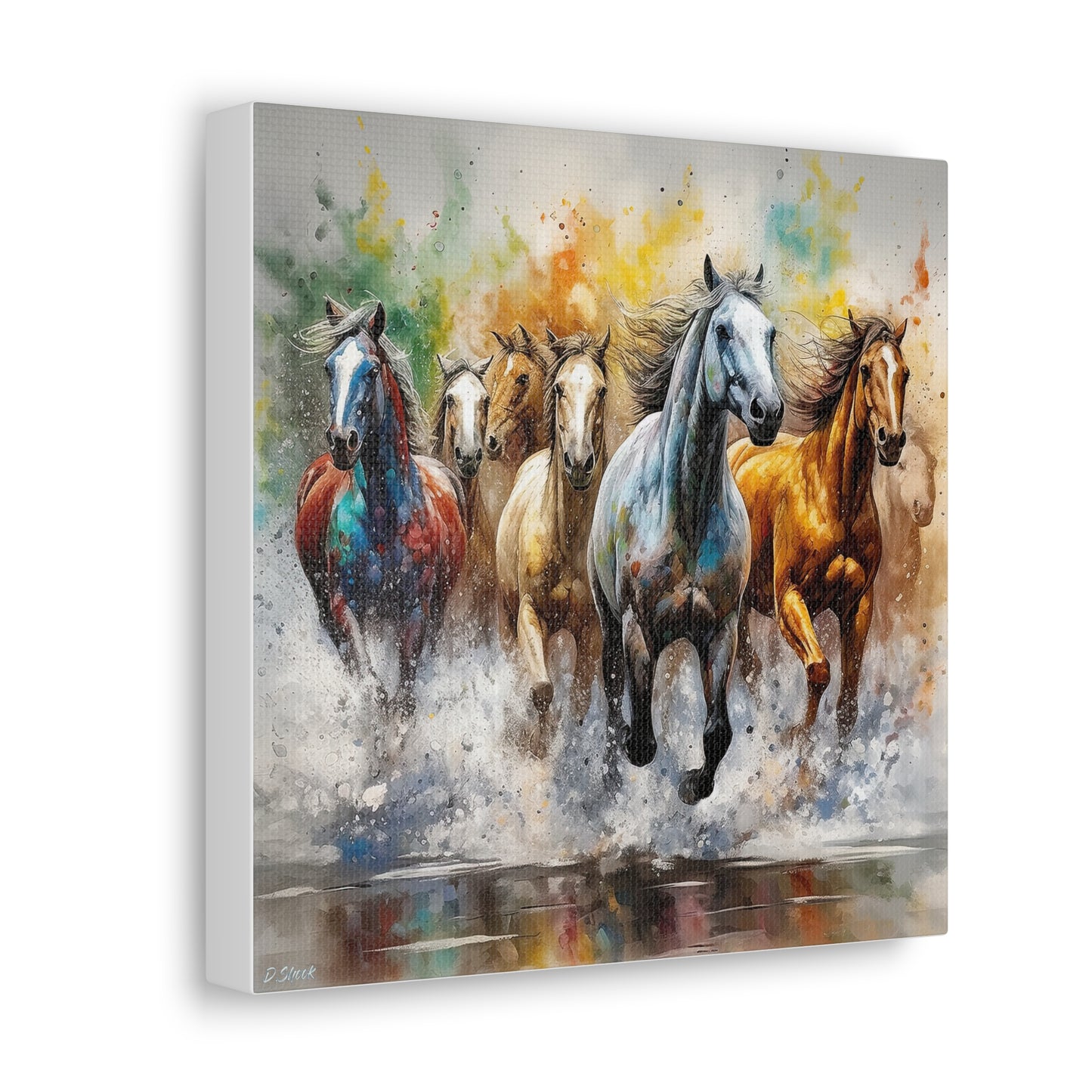 Horse Rescue 16 Canvas Gallery Wraps