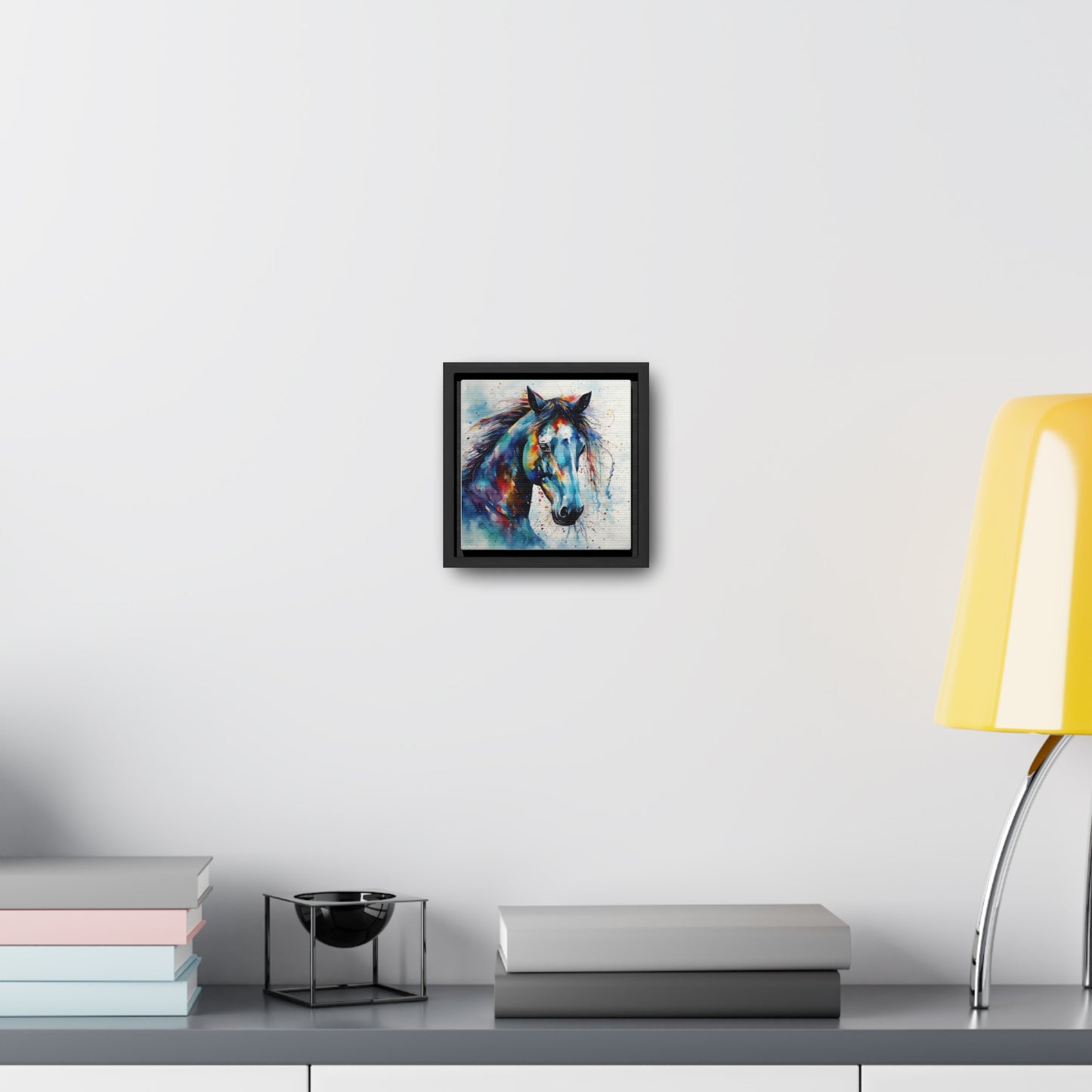 Wild Horse Gallery Canvas Wraps, Square Frame