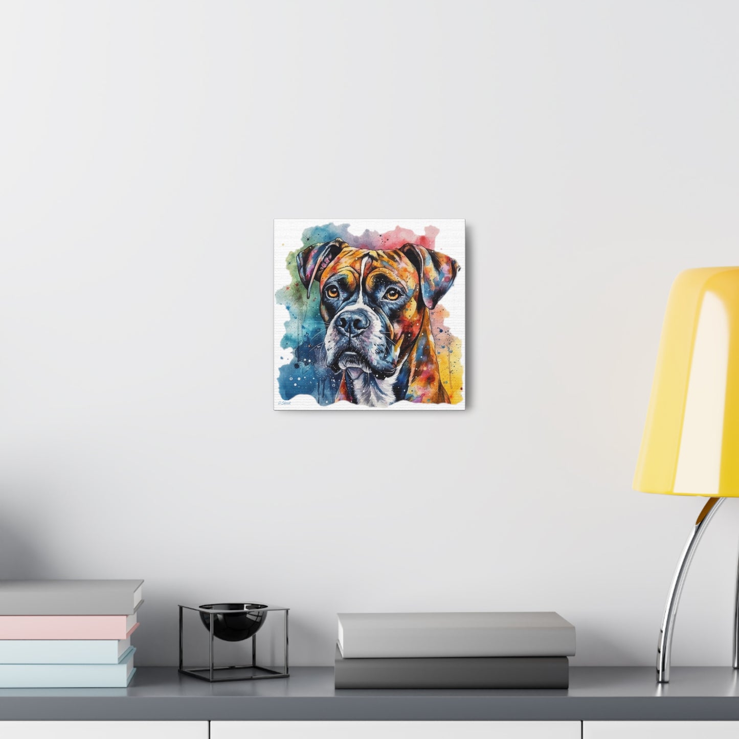 Boxer 3 Canvas Gallery Wraps