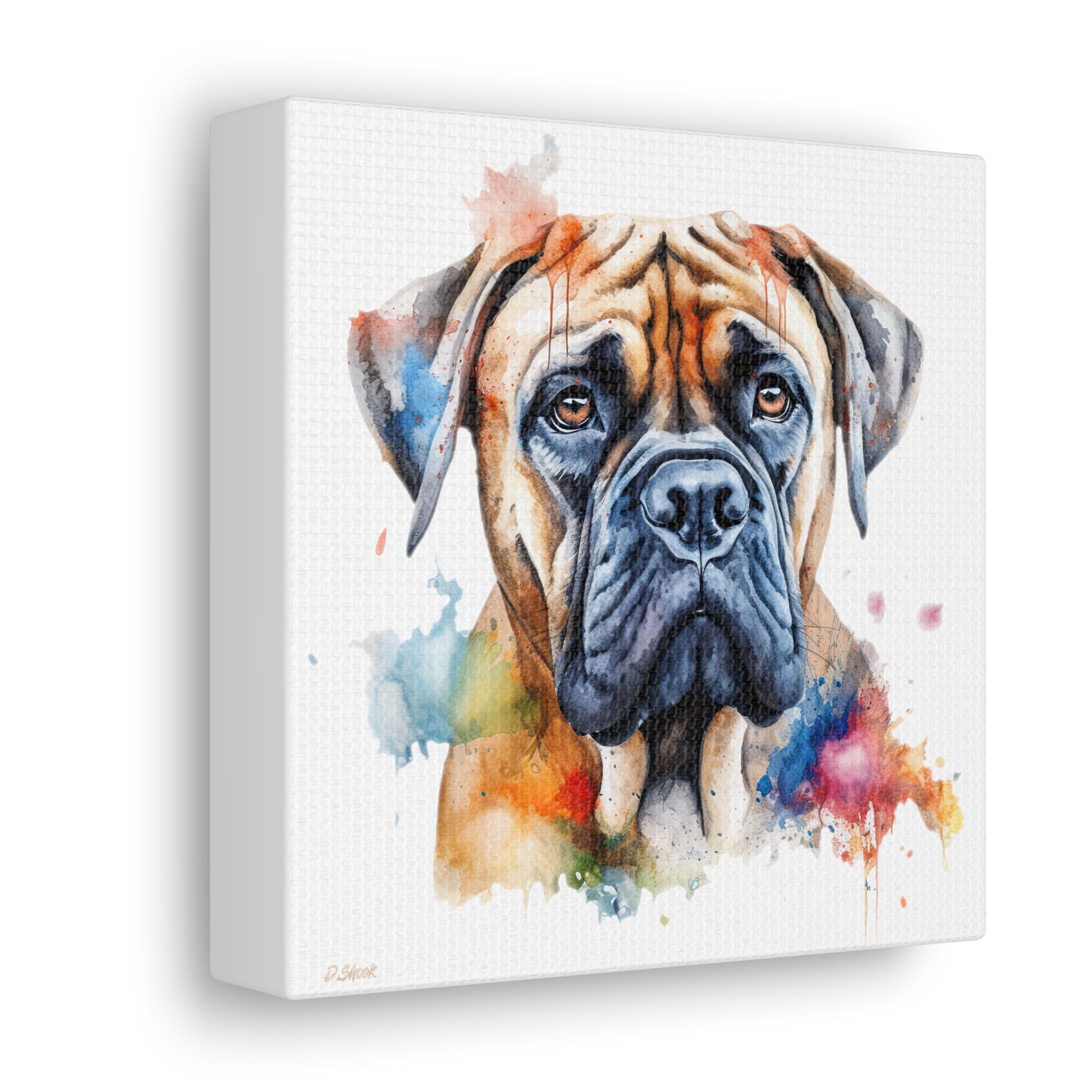 Bullmastiff 2 Canvas Gallery Wraps