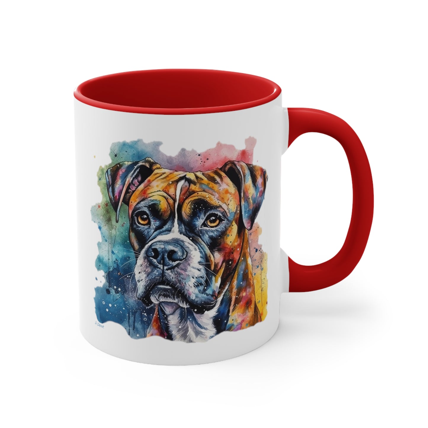 Boxer 3 Accent Mugs