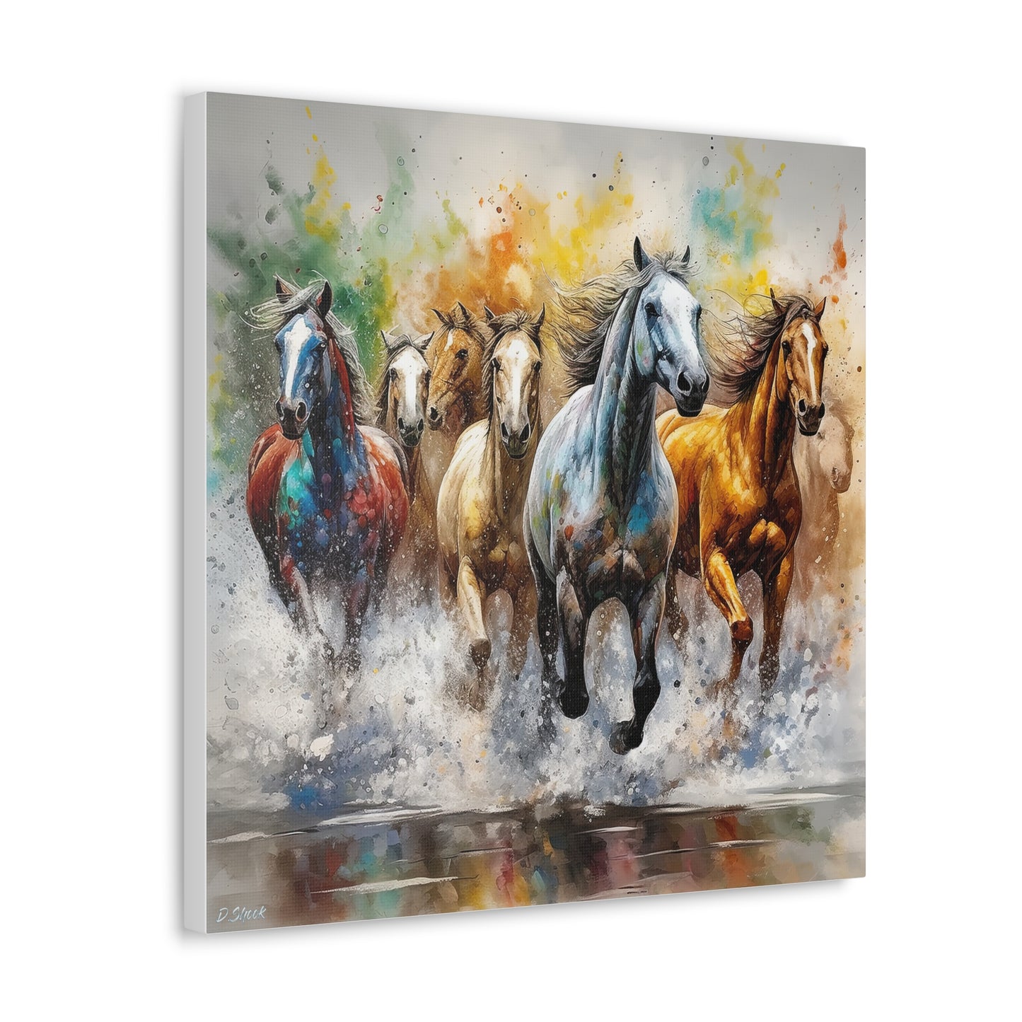 Horse Rescue 16 Canvas Gallery Wraps