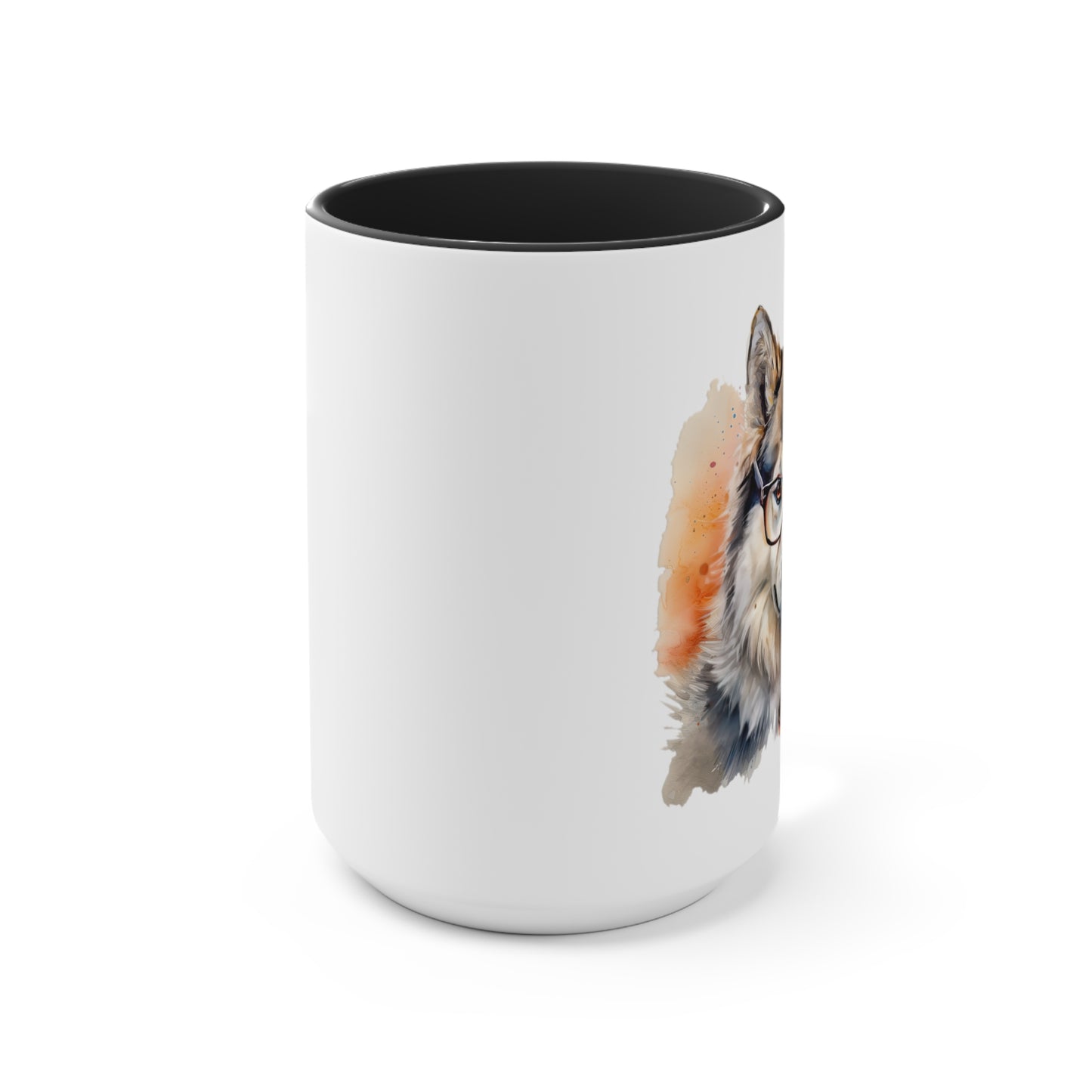 Alaskan Malamute 4 Accent Mugs