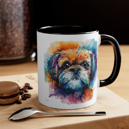 Shih Tzu 1 Accent Mugs