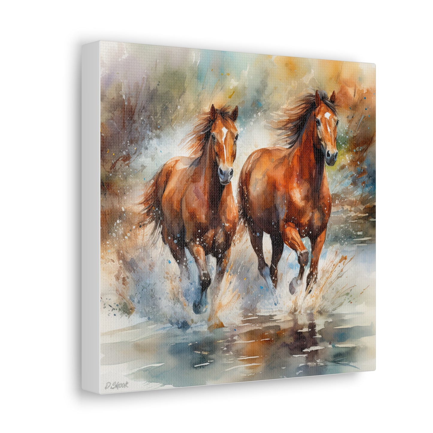 Horse Rescue 17 Canvas Gallery Wraps