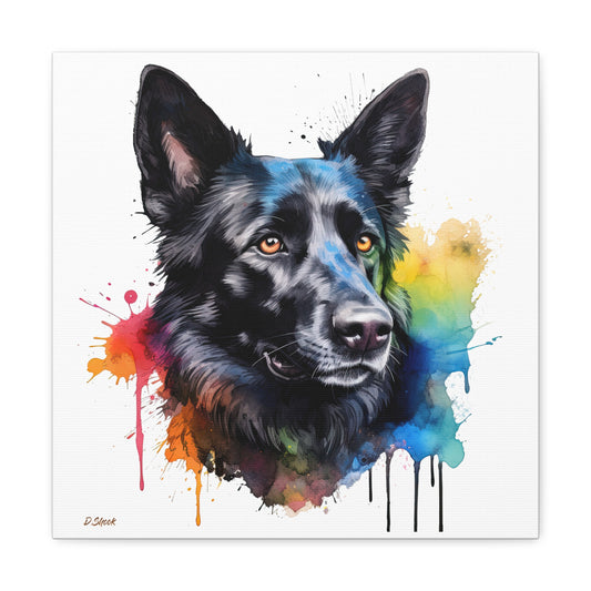 German Sheppard 22 Canvas Gallery Wraps