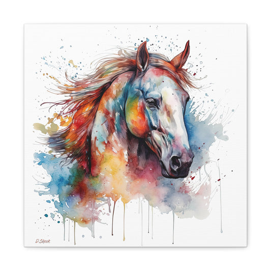 Horse Rescue 12 Canvas Gallery Wraps