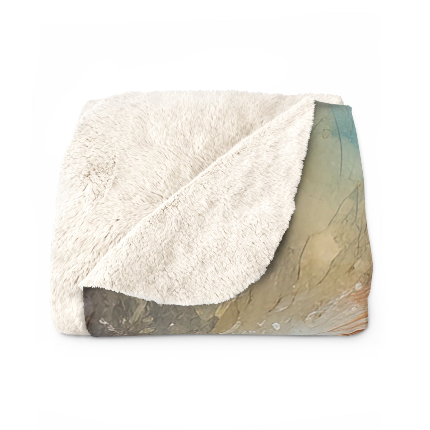 Horse Rescue 17 Sherpa Fleece Blanket