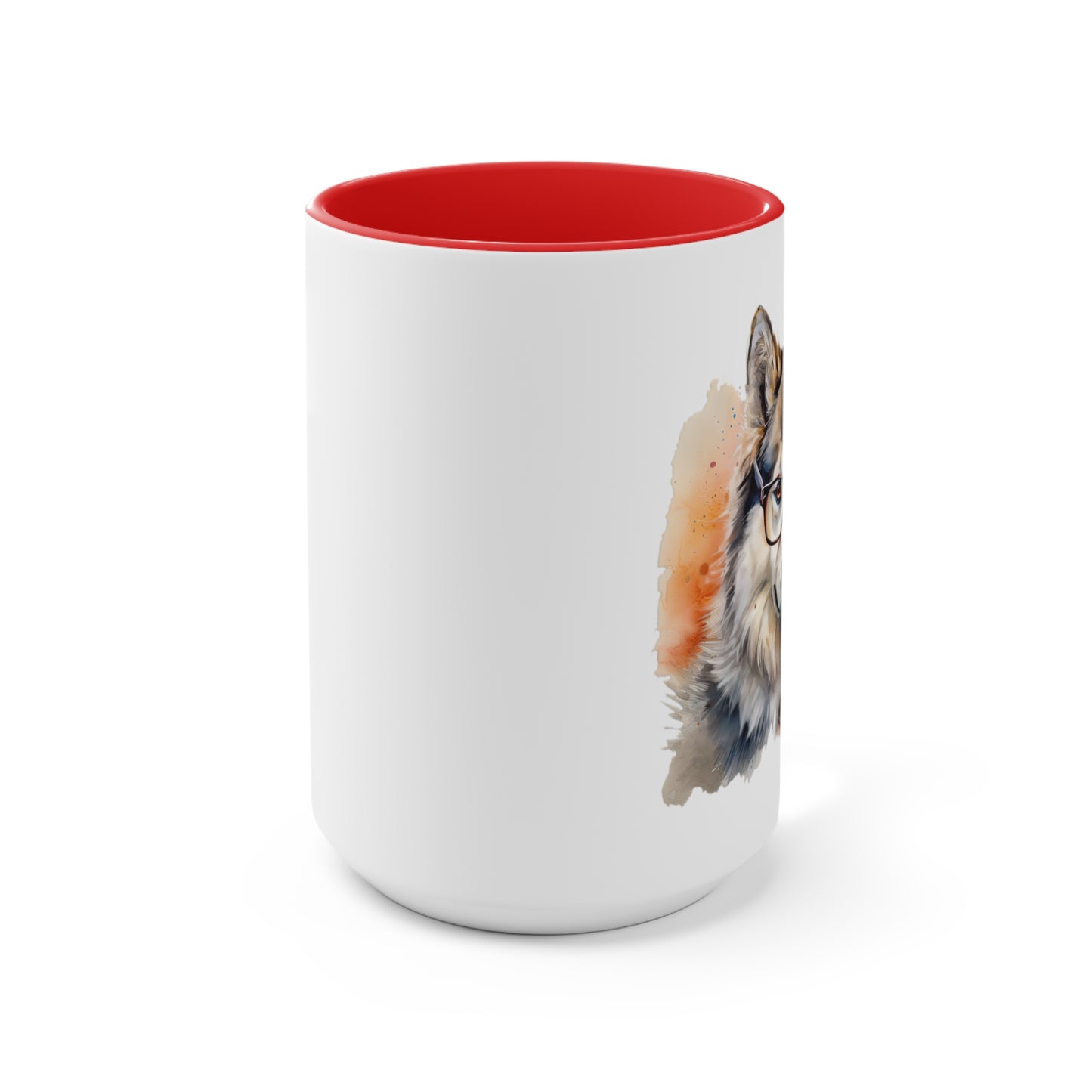Alaskan Malamute 4 Accent Mugs