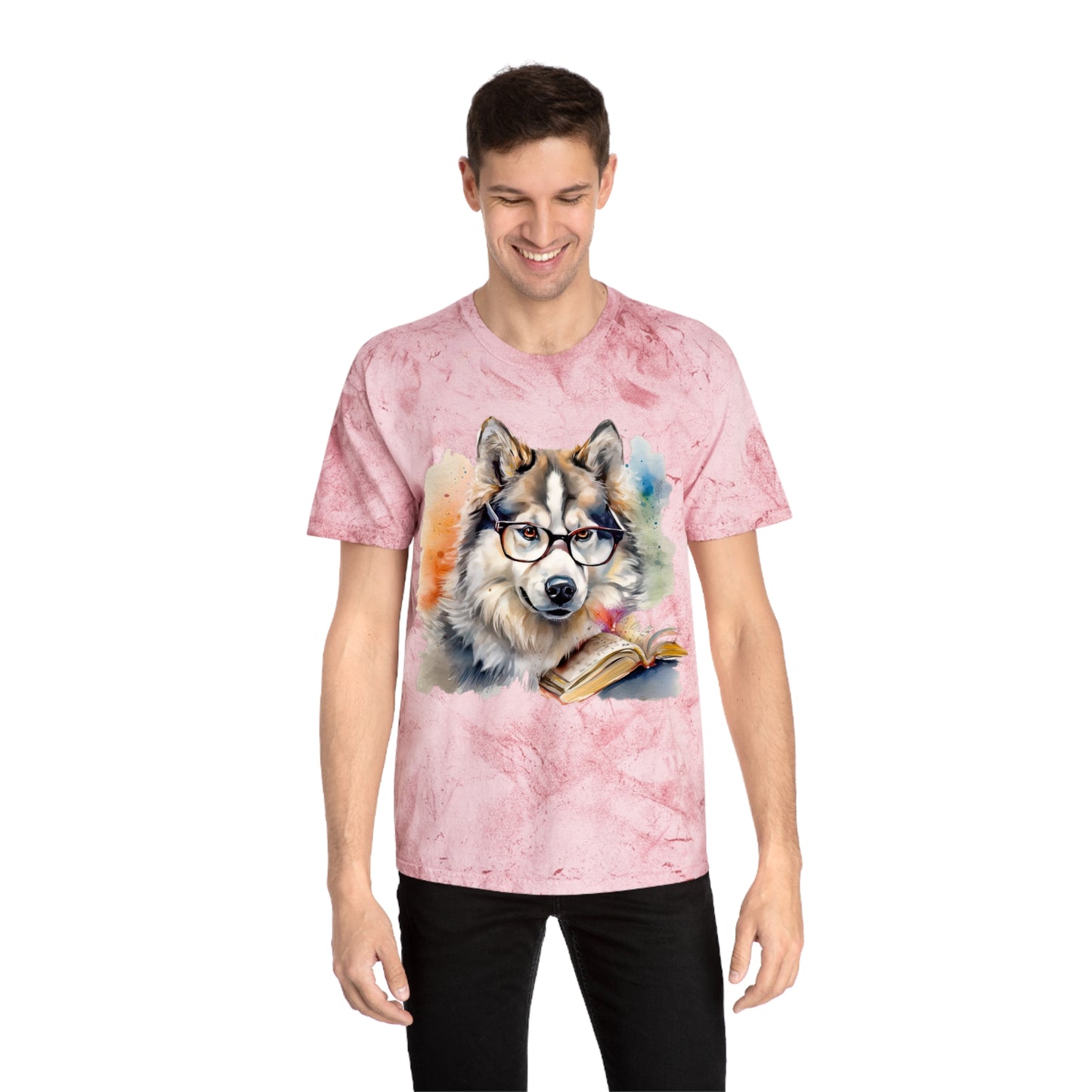 Alaskan Malamute 4 Unisex Color Blast T-Shirt