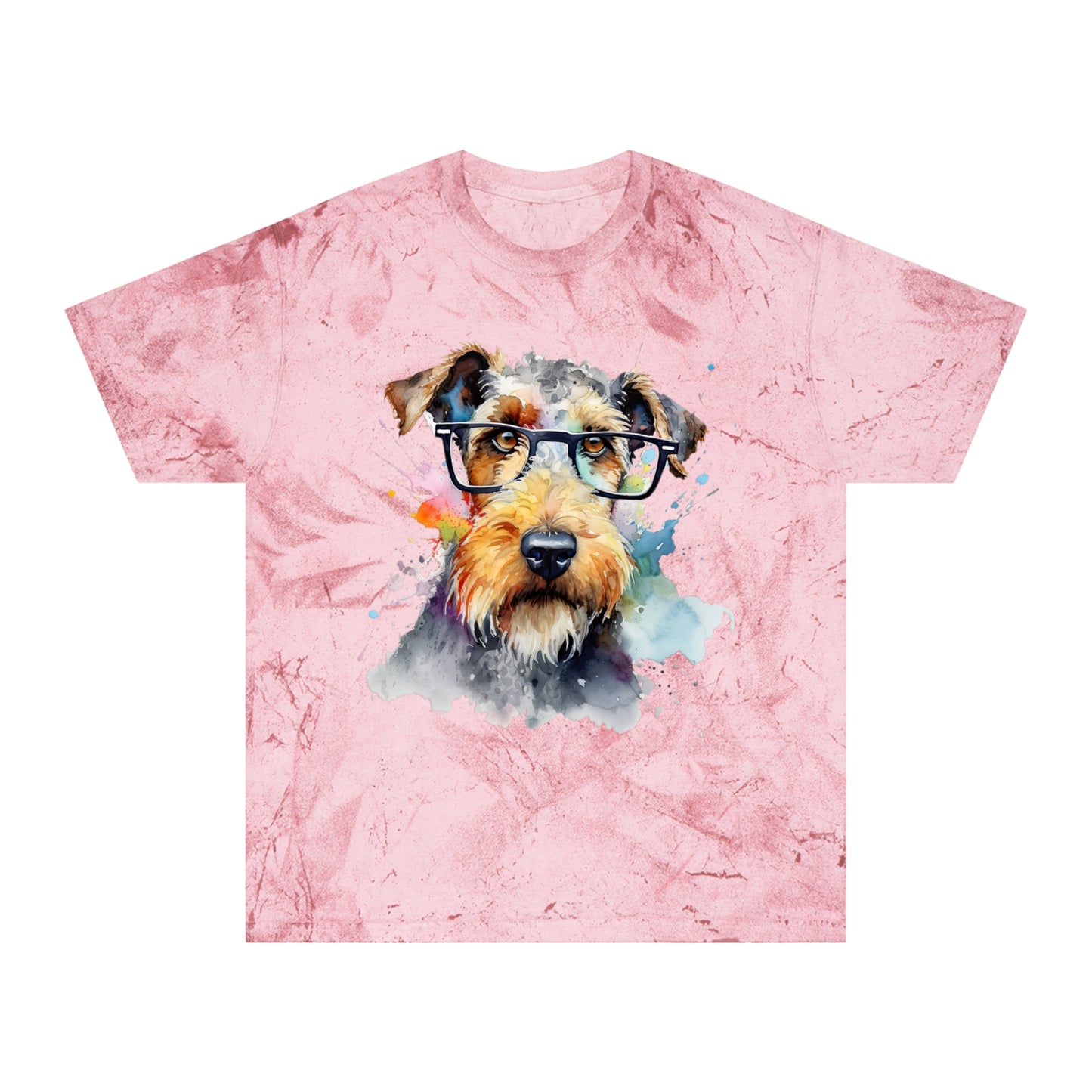 Airedale Terrier 7 Unisex Color Blast T-Shirt