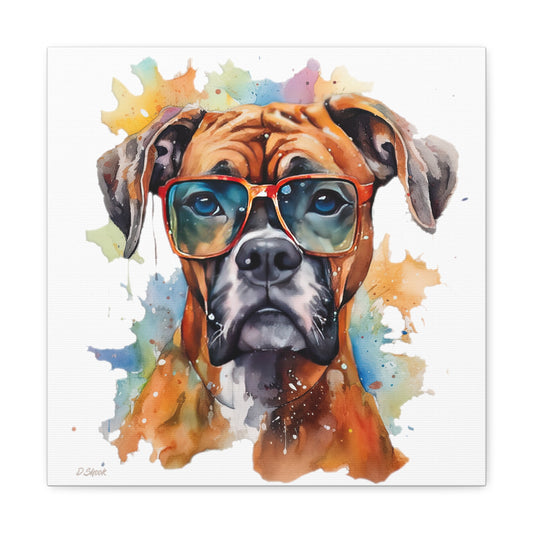 Boxer 4 Canvas Gallery Wraps