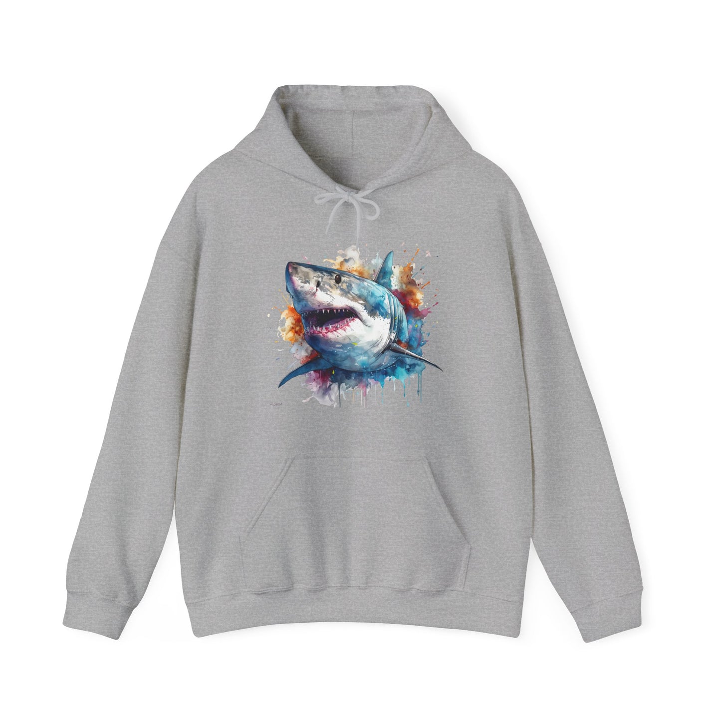 Shark B Unisex Heavy Blend™ Hooded Sweatshirt