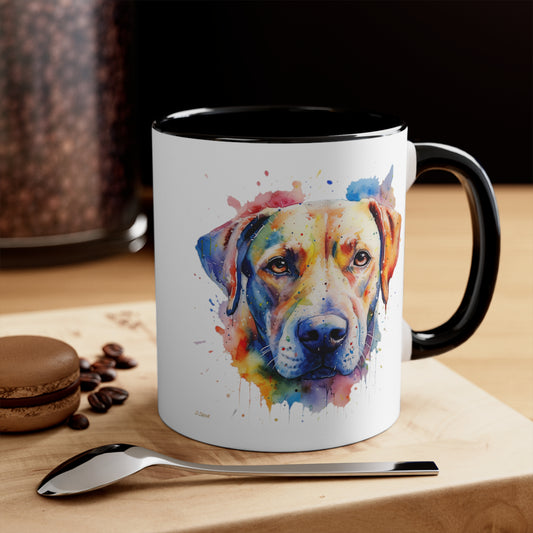 Labrador Retriever 1 Accent Mugs