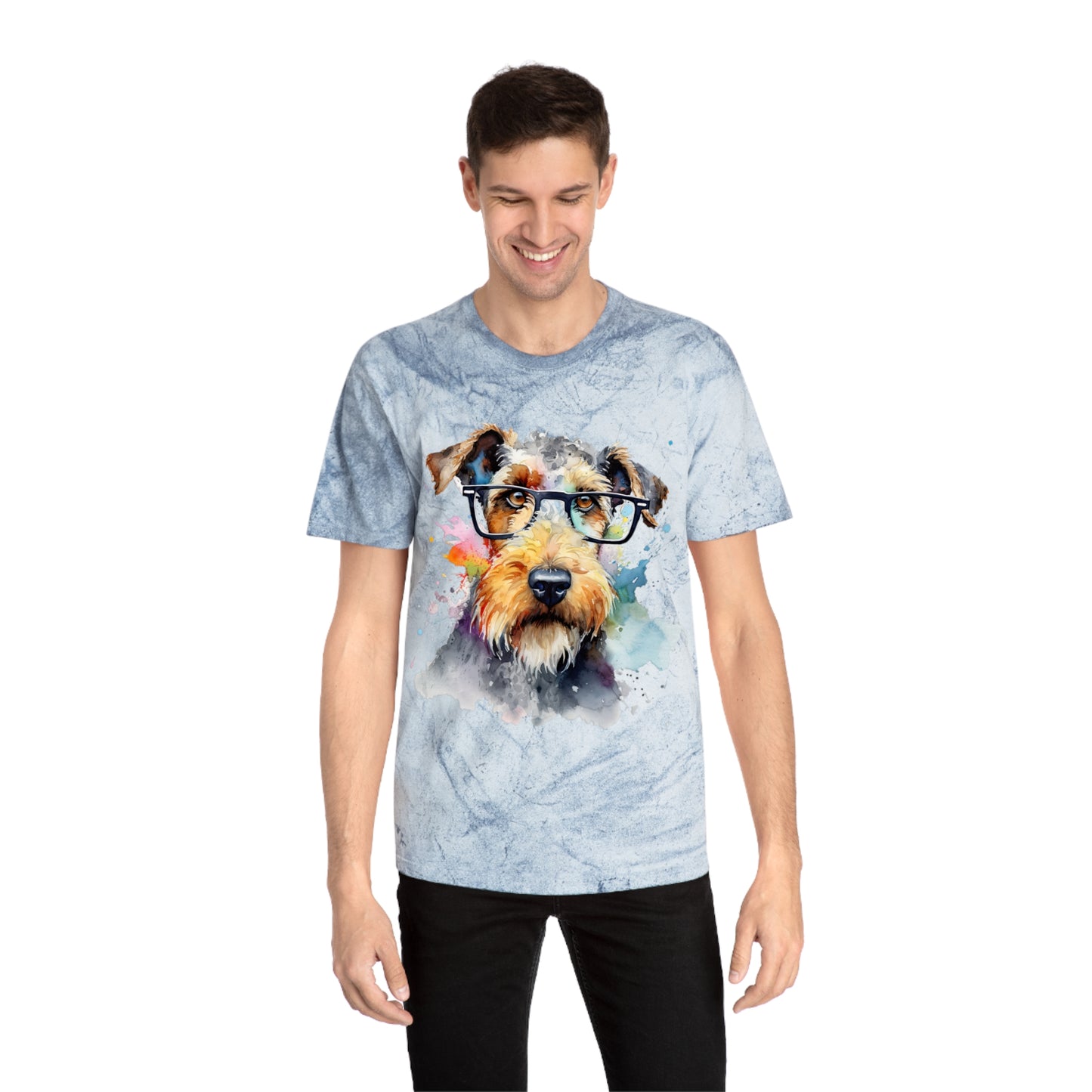 Airedale Terrier 7 Unisex Color Blast T-Shirt