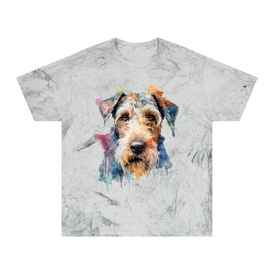 Airedale Terrier 2 Unisex Color Blast T-Shirt
