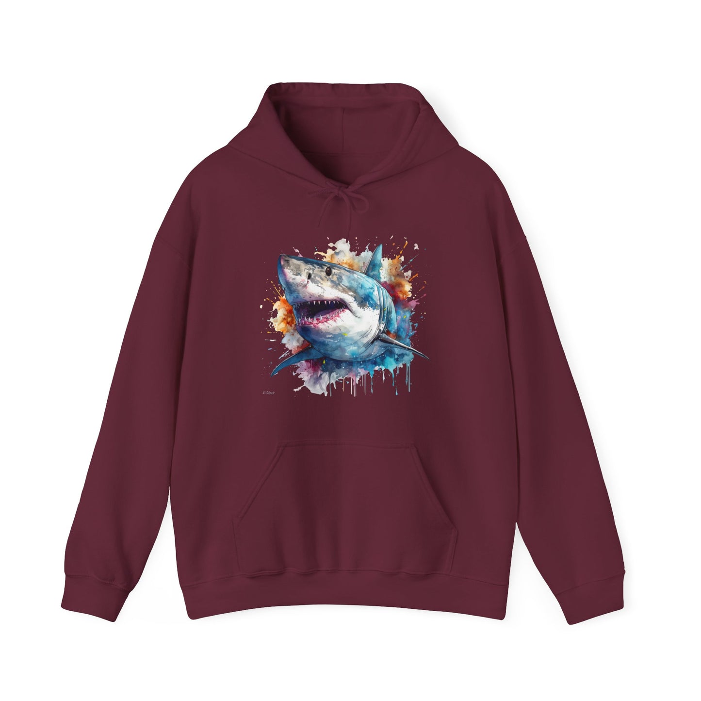 Shark B Unisex Heavy Blend™ Hooded Sweatshirt
